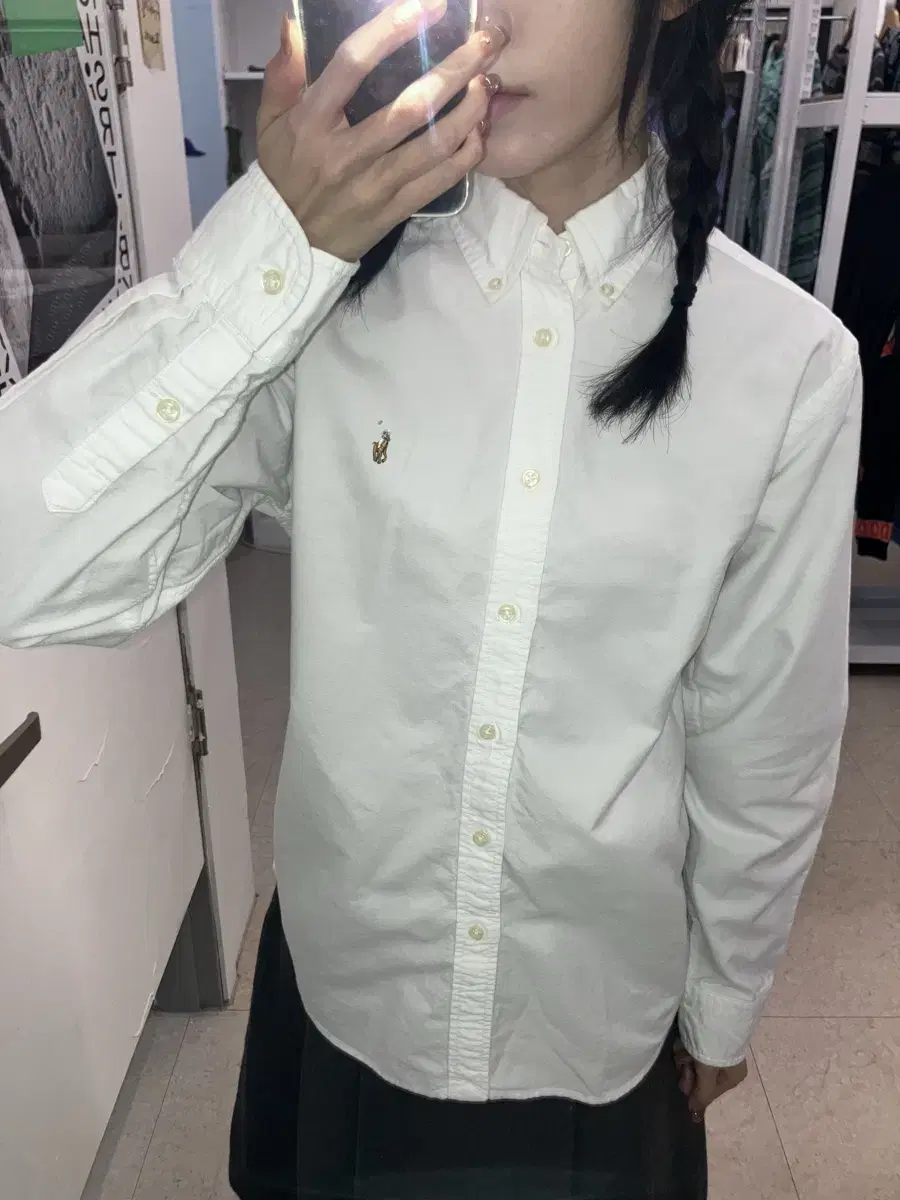 (size 16) POLO 폴로 랄프로렌 화이트 셔츠