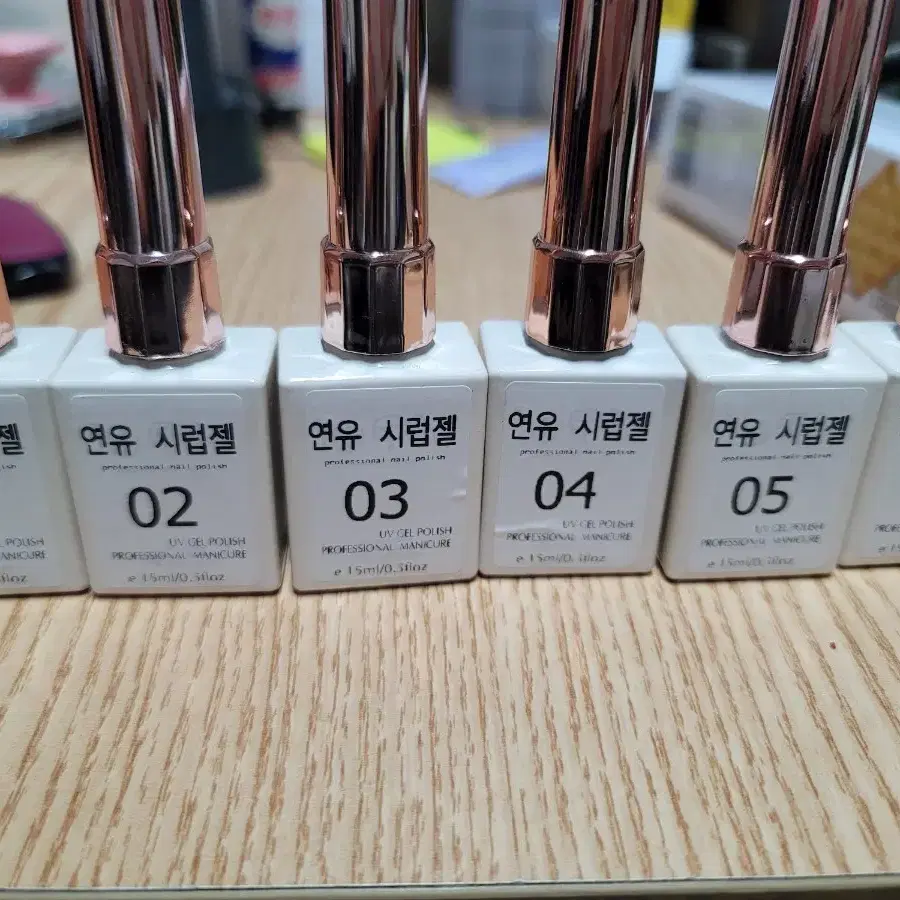 네일 시럽젤 6종