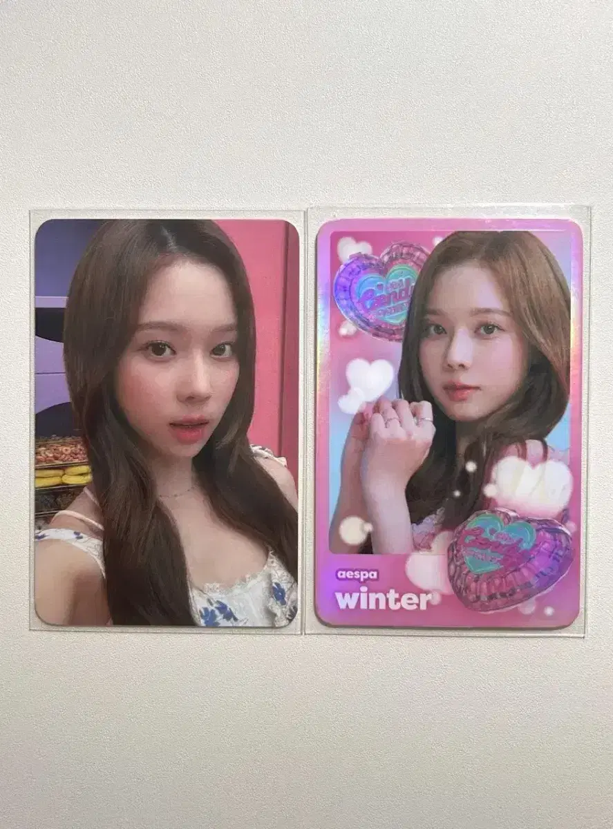 O Candy Tc | Espa Karina Giselle Winter Ningning Unreleased Photocard LD Buncheol Alpo