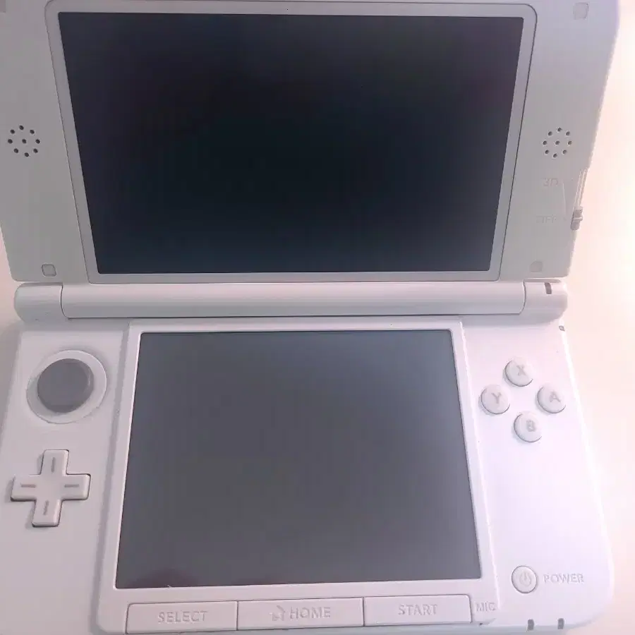 닌텐도 3DS XL 화이트 포켓몬뱅크+썬문체험판 (충전기+터치펜O)