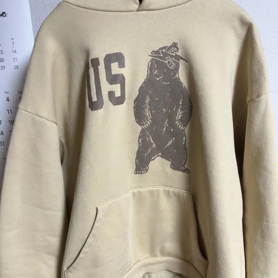 컬렉트피시스 THUNDER BEAR HOODIE L