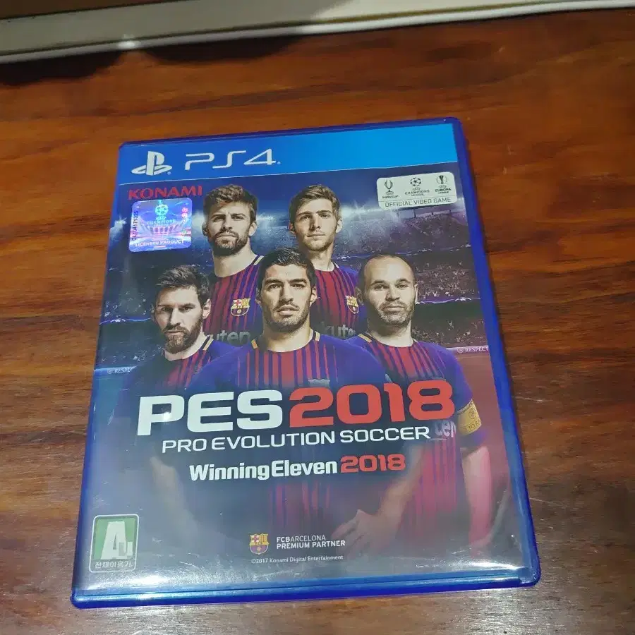 플스4 ps4 pes2018