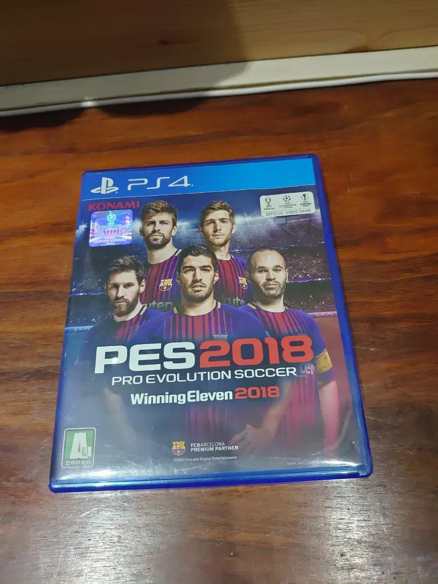 플스4 ps4 pes2018