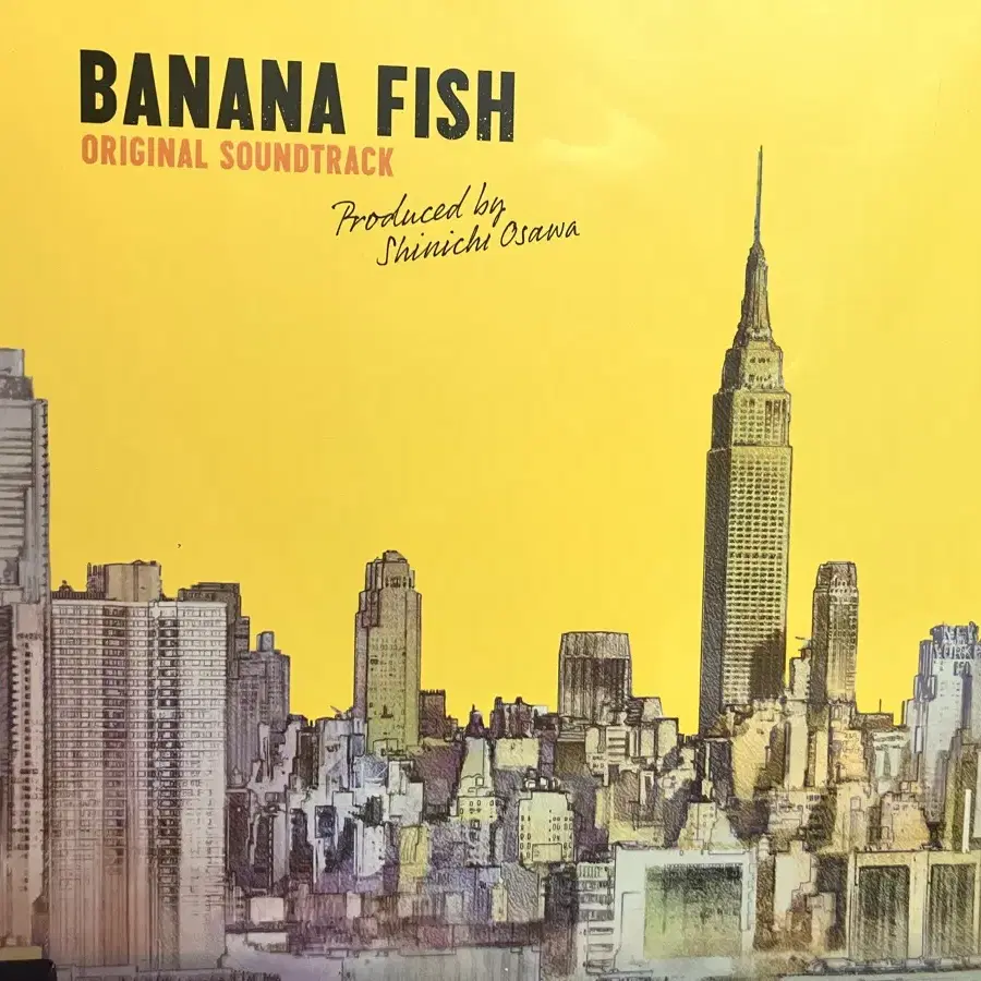 Banana fish OST Vinyl 미개봉