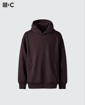 유니클로:C 스웨트 오버사이즈 풀오버 풀 파카
