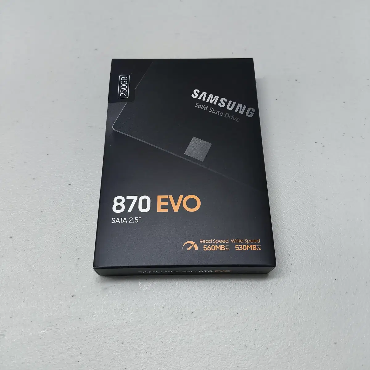 Samsung 870에보 250GB SSD 미개봉 신품 박스