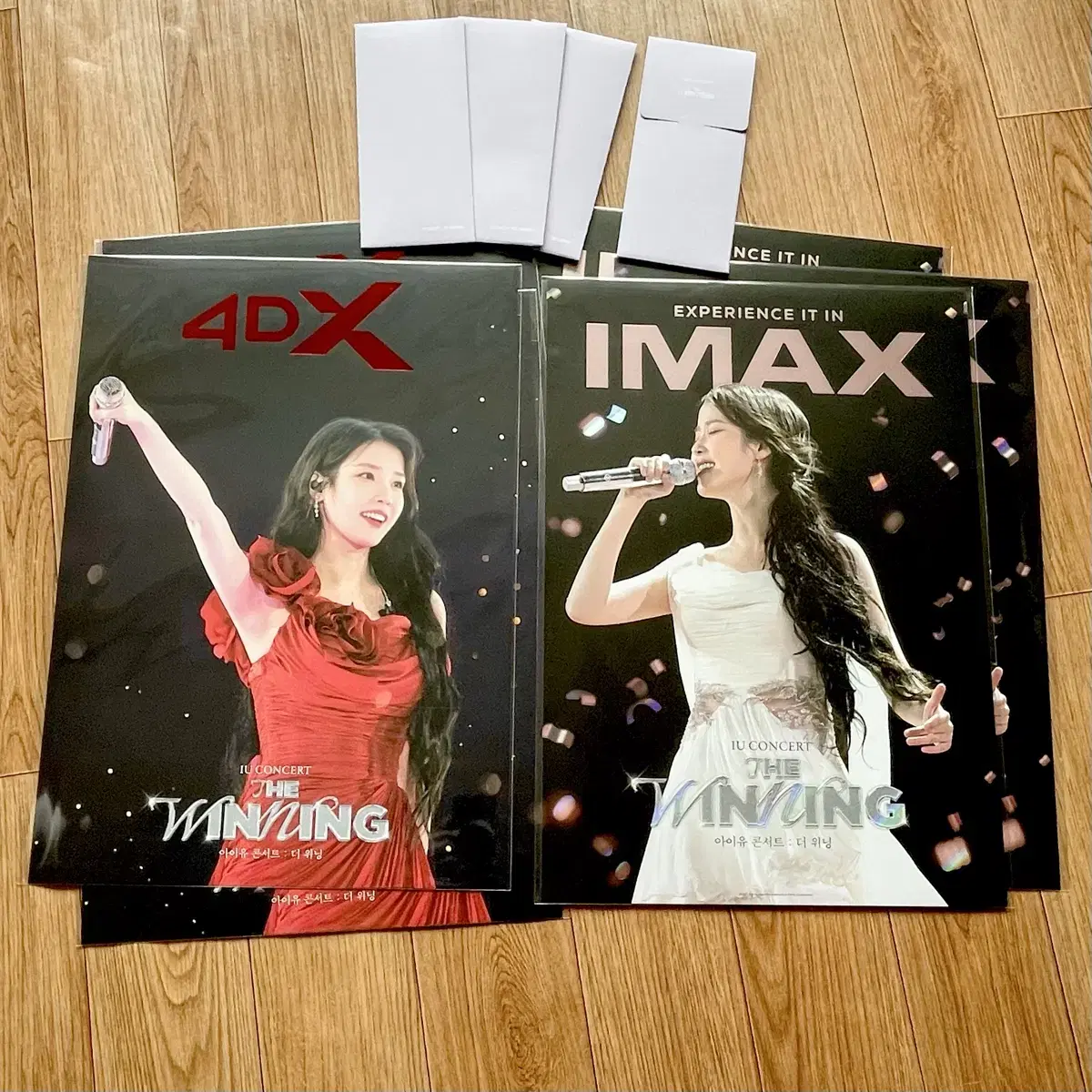 아이유 TTT+보너스티켓 4DX 아이맥스포스터1주차 IU더위닝CGV콘서트