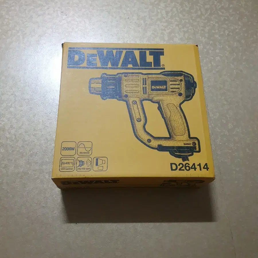 미사용 새제품 디월트 DEWALT 2000W  히팅건 (가열총)