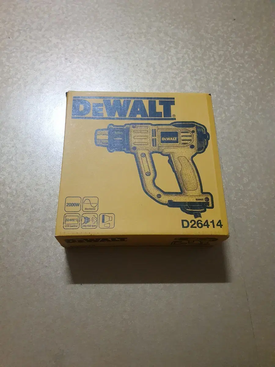 미사용 새제품 디월트 DEWALT 2000W  히팅건 (가열총)