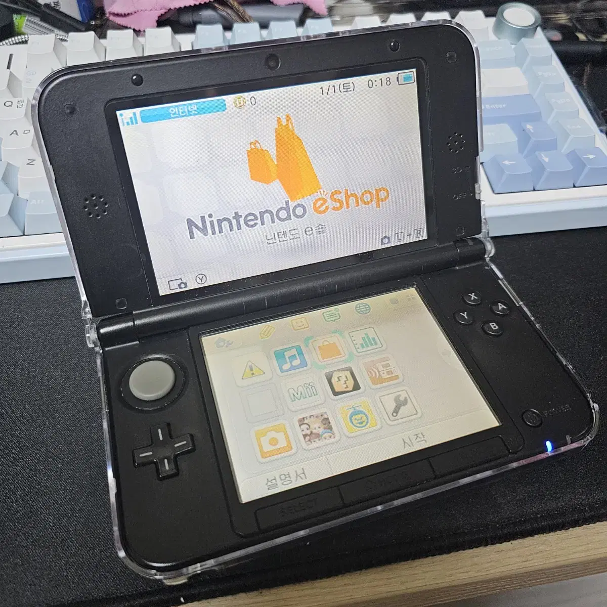 닌텐도 3ds xl 레드색상