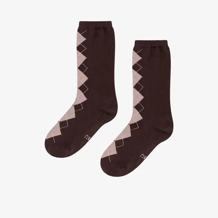 [그로브/grove] ARGYLE SOCKS아가일 삭스 _버건디