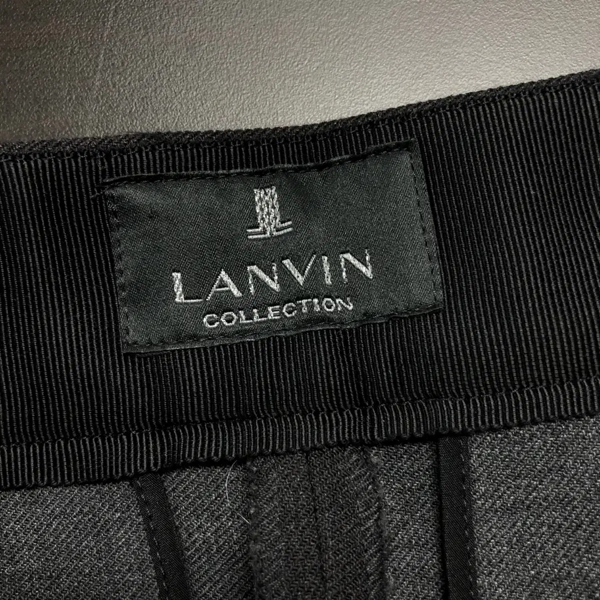 [ LANVIN ] 랑방컬렉션 울 팬츠