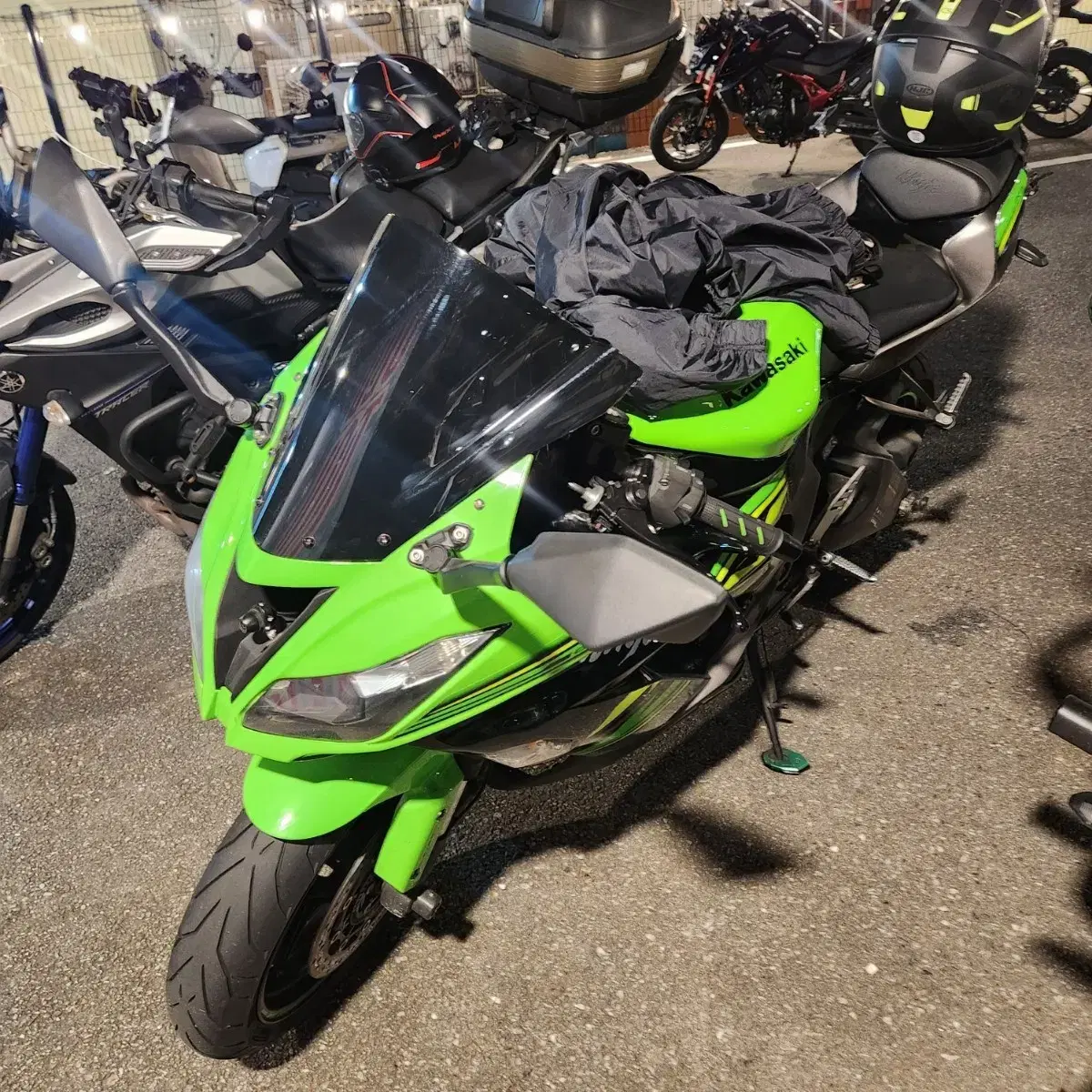 가와사키닌자zx-6r 750 3일만650 매입500나옴