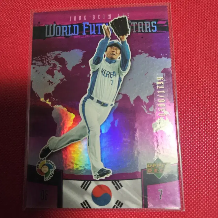 이종범 1799장 한정 Upper Deck WBC 카드