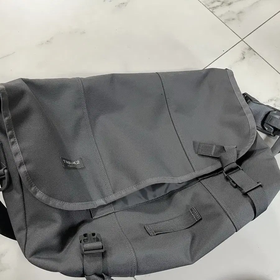 Timbuk2 메신저백 그레이 L