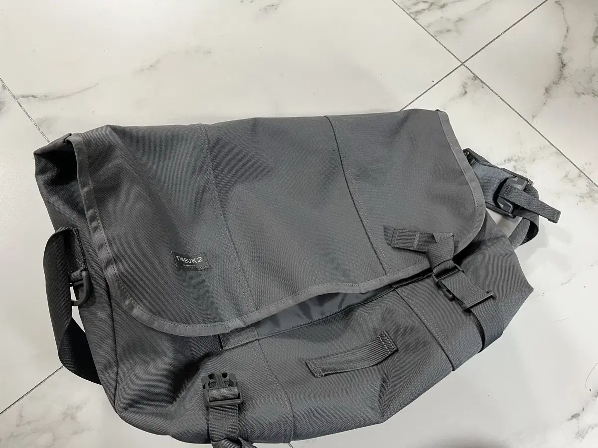 Timbuk2 메신저백 그레이 L