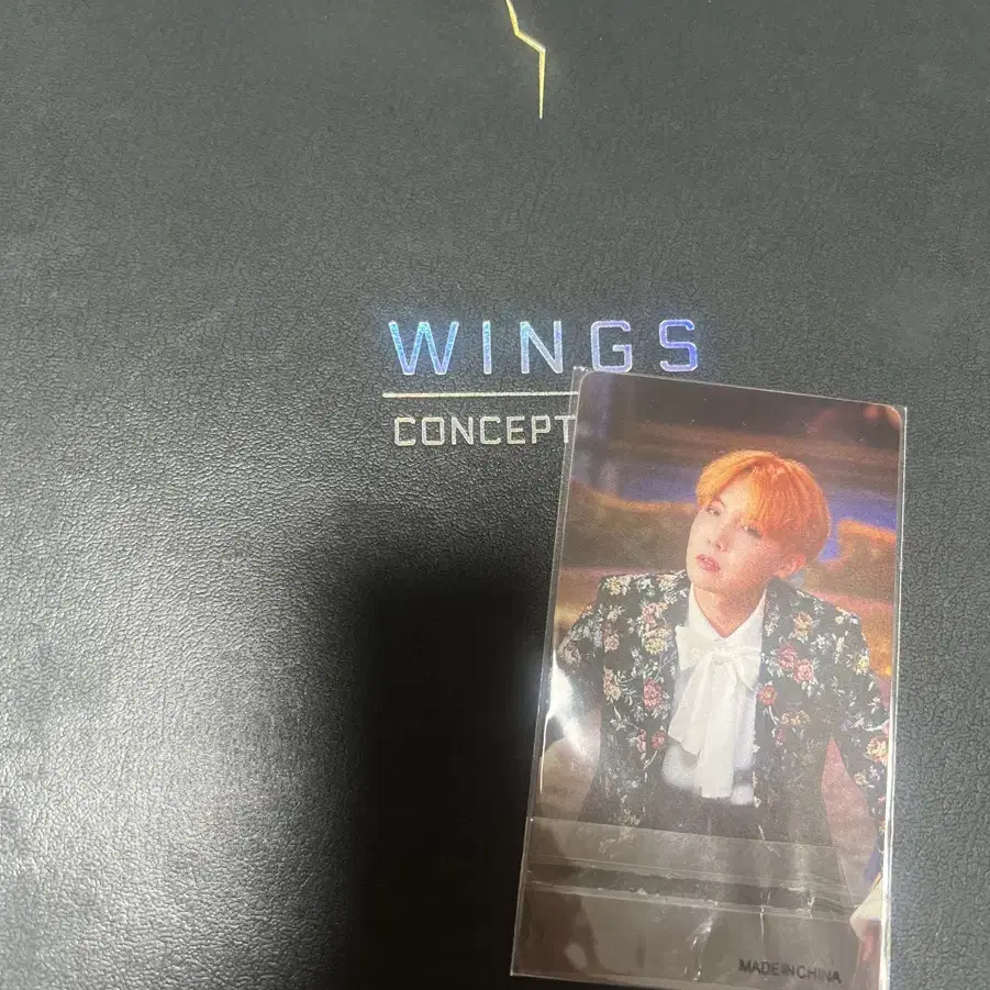 방탄소년단 윙즈 컨셉북 wings concept book