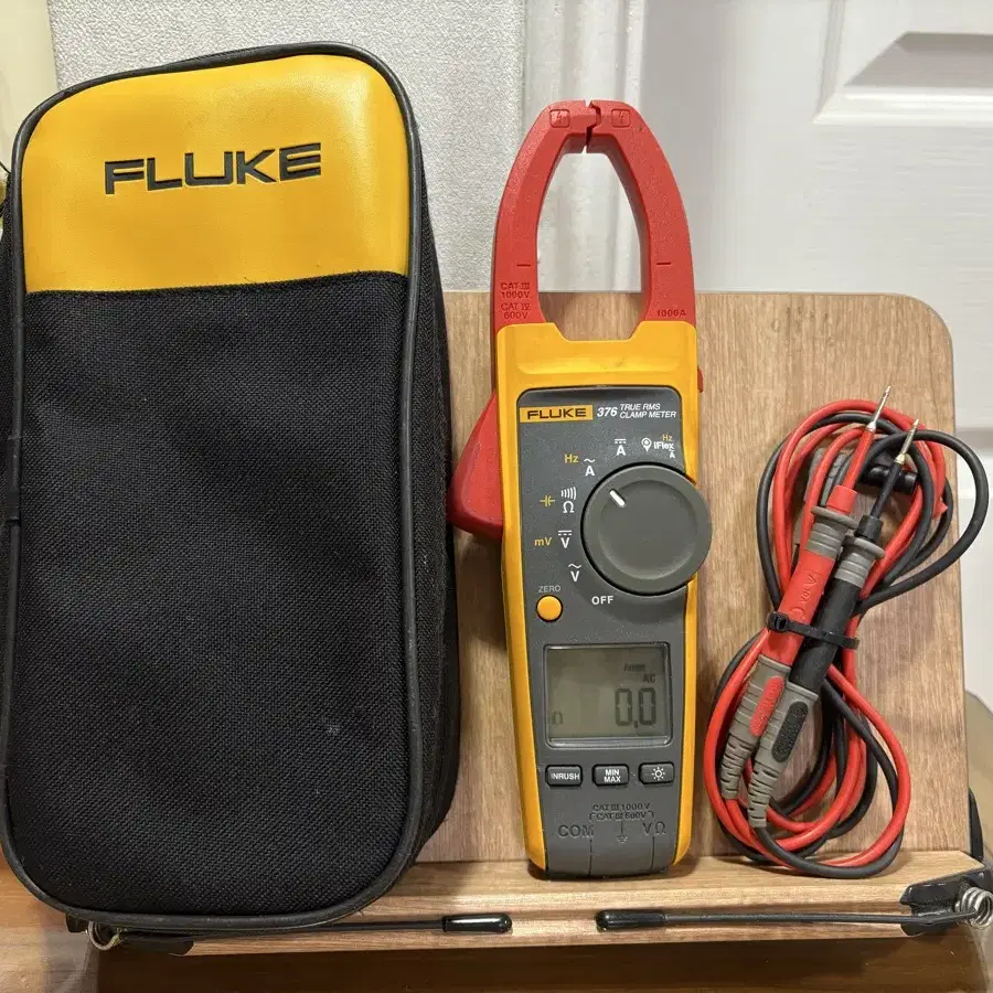 fluke 376 클램프미터,후크메타