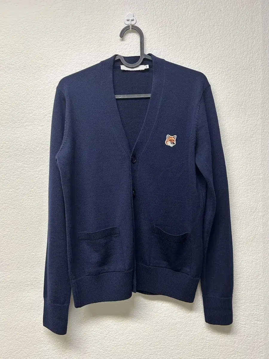 Maison Kitsune Cardigan Navy XXS size