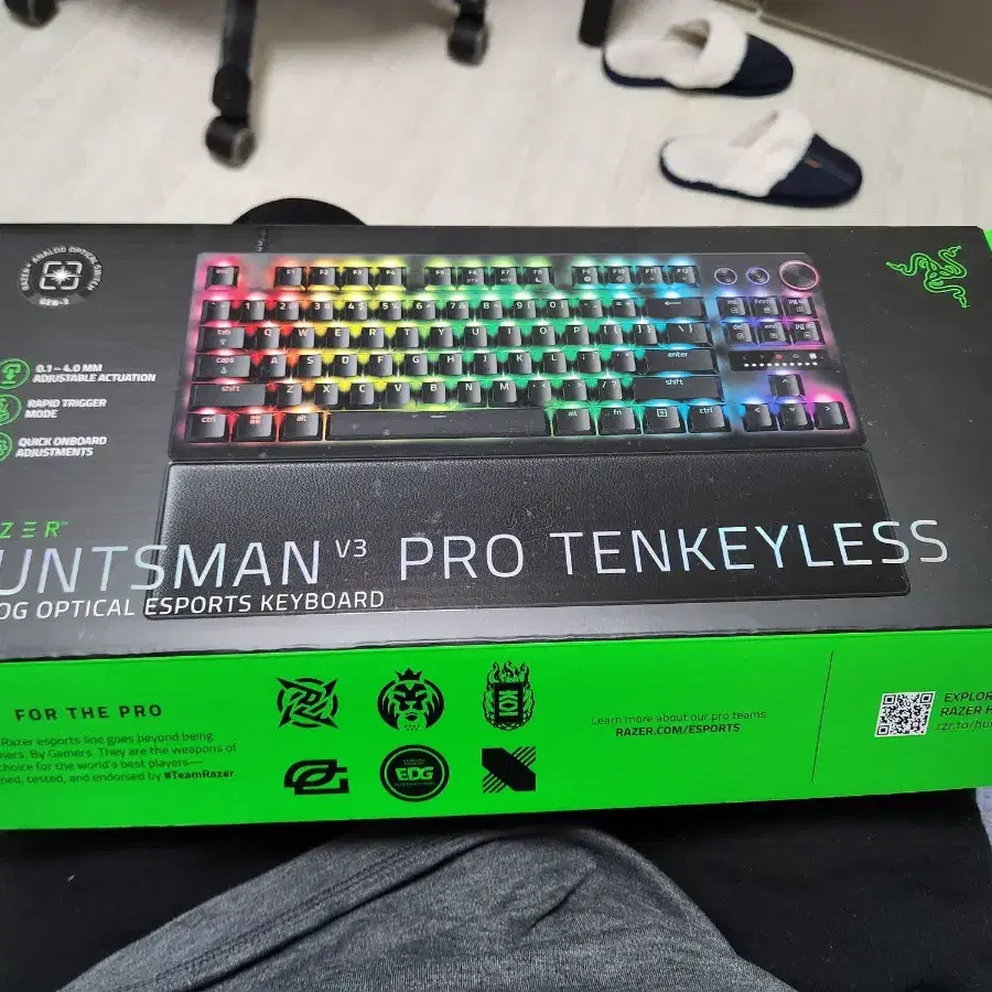 RAZER 헌츠맨 V3 PRO TKL 중고 판매합니다