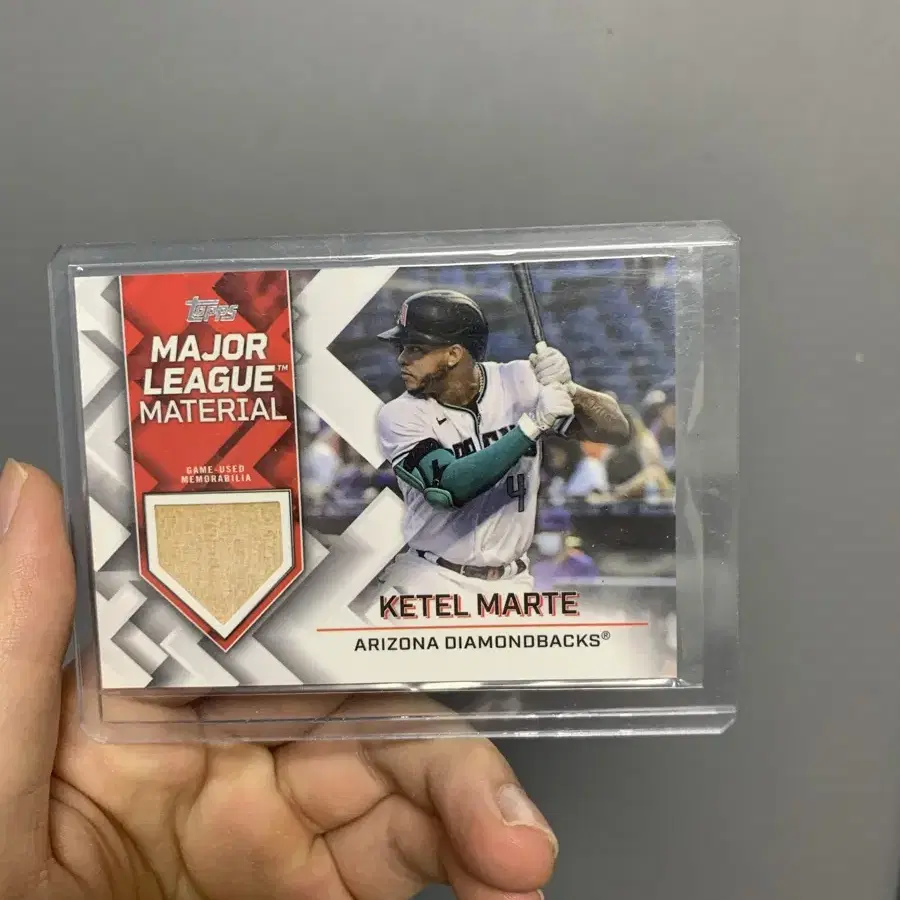 MLB GAME-USED 렐릭 카드 케텔 마르테