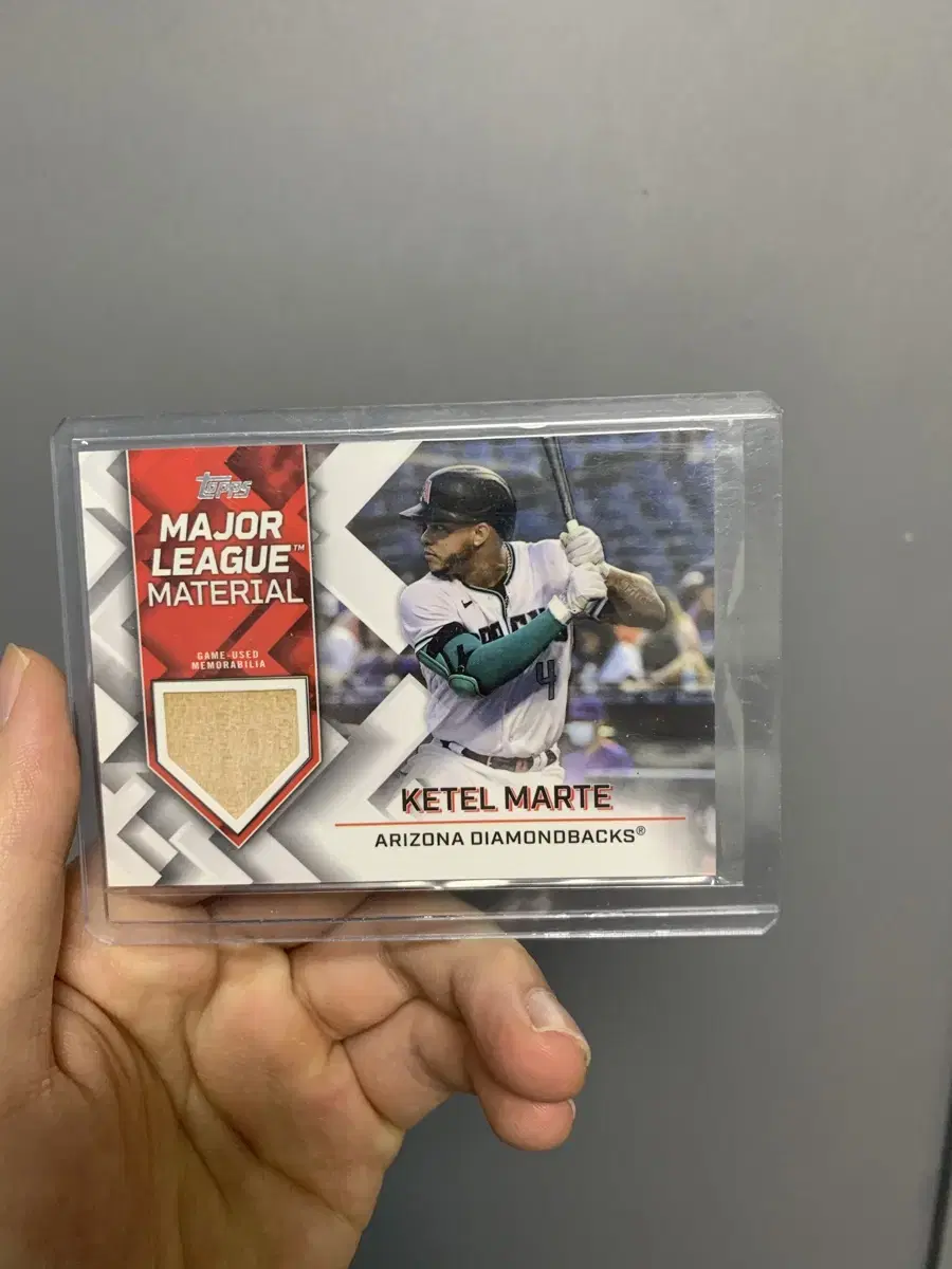 MLB GAME-USED 렐릭 카드 케텔 마르테