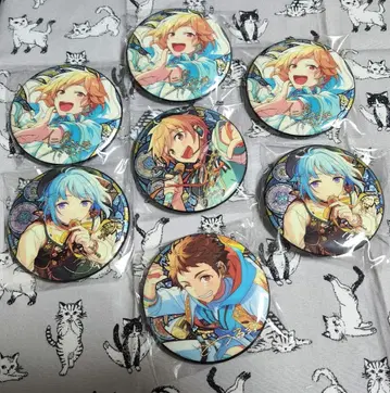 앙스타 Ra*bits 시광 캔뱃지 나즈나 소토모야 빛 중국