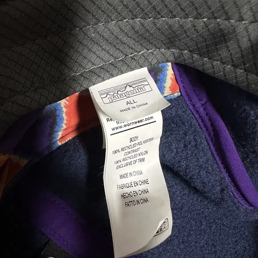 patagonia fleece zipper camp cap