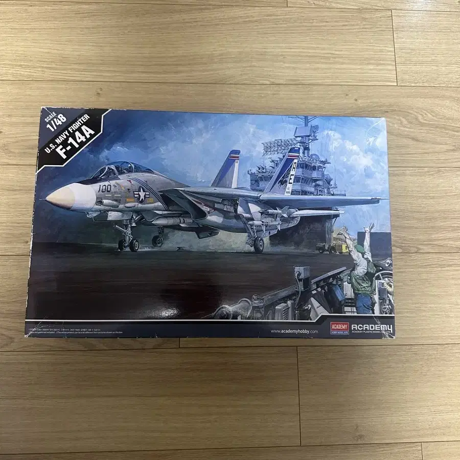 F-14 미전투기 프라모델