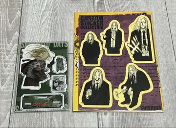 사카모토 데이즈 시시바 생일 디오라마 피규어 커스텀 스티커 세트