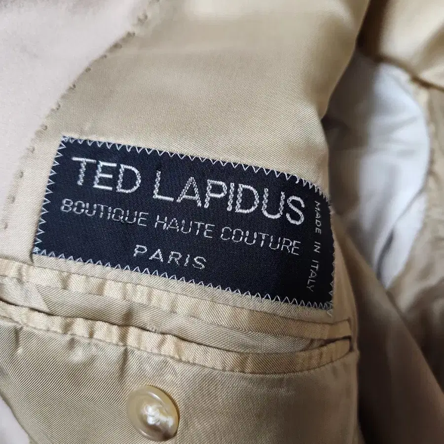 (PARIS)TEDRAPIDUS 울 자켓 블레이저 더블 브레스티드 수트