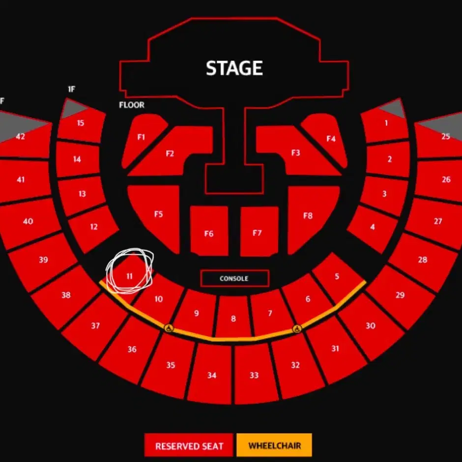 베이비몬스터 콘서트 1/26 막콘 1층 11구역 3열 양도