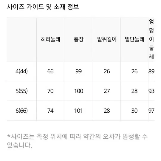 잇미샤 부츠컷청바지