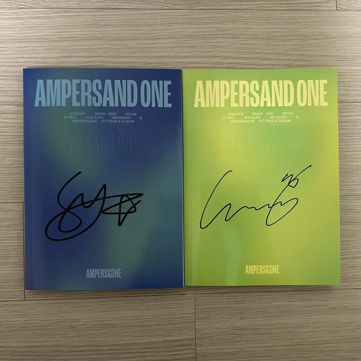 Ampersand One Sign Album Yoon Siyoon Kim Seungmo wts sell