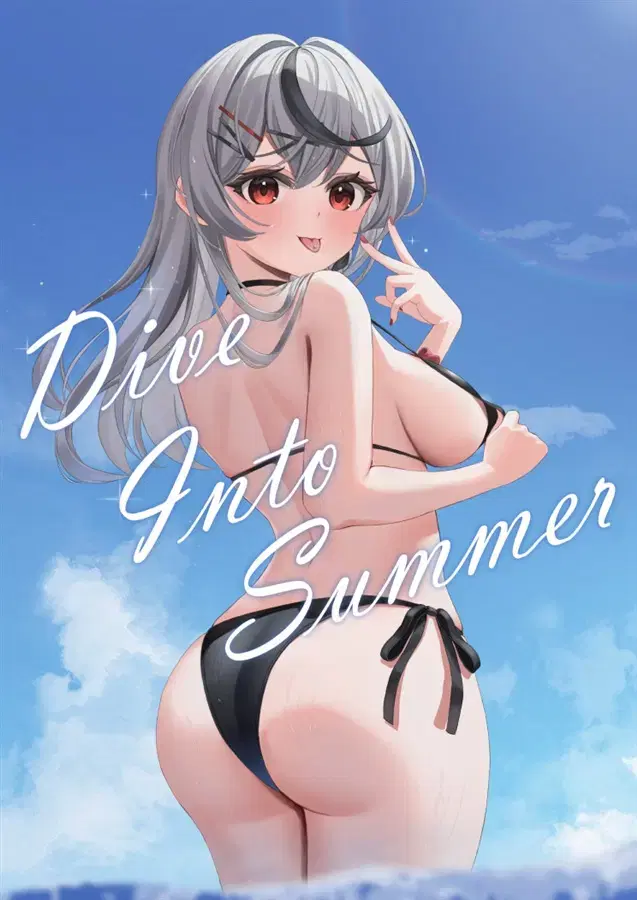 홀로라이브 사카마타 클로에 일러집 "Dive Into Summer"