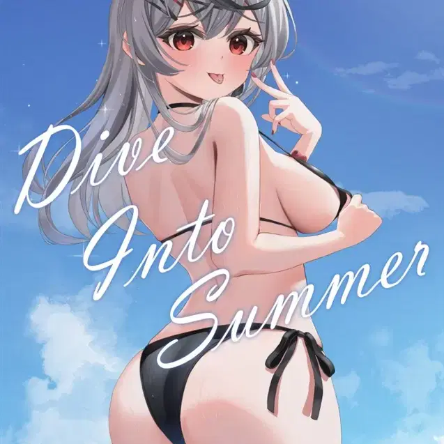 홀로라이브 사카마타 클로에 일러집 "Dive Into Summer"