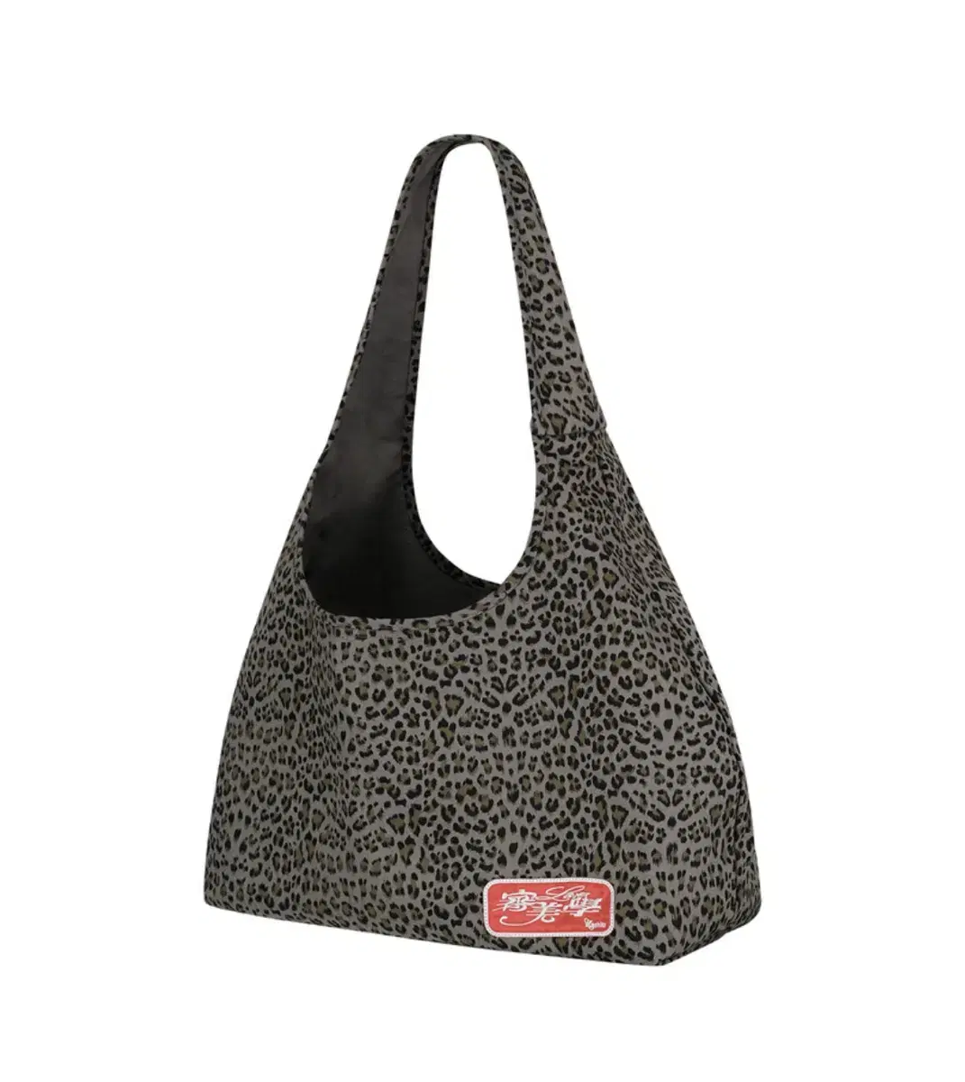 카시코 레오파드 Leopard Print Shoulder Bag Blue