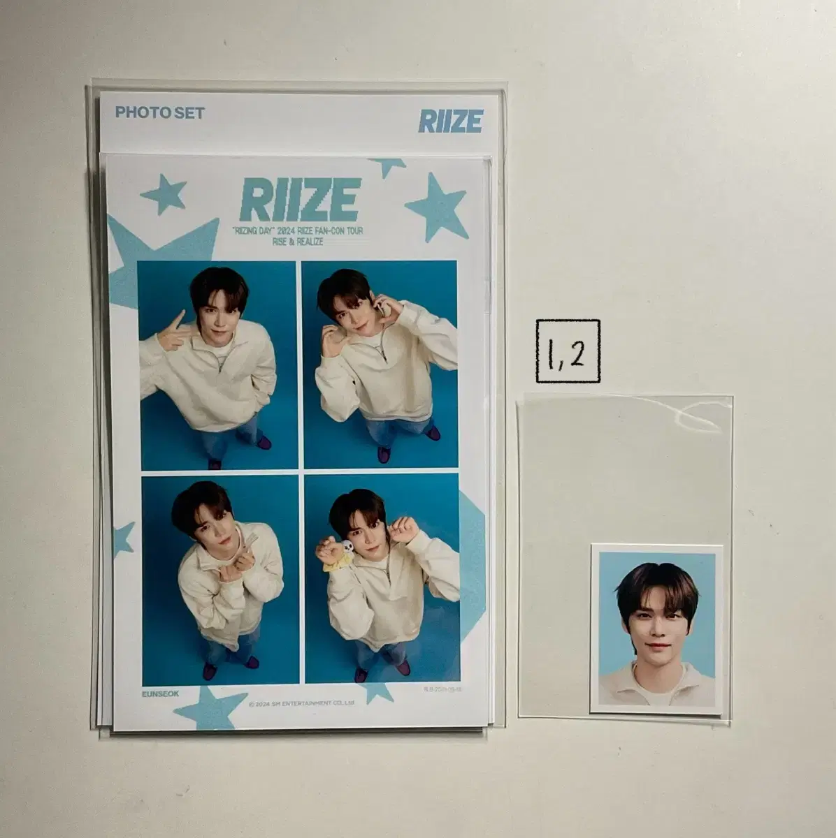 eunseok, Rise, WTS, 4-shot photo set