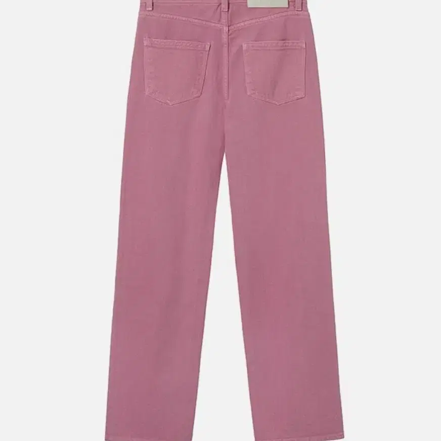 [VOCAVACA] Straight Fit Pink Denim Pants