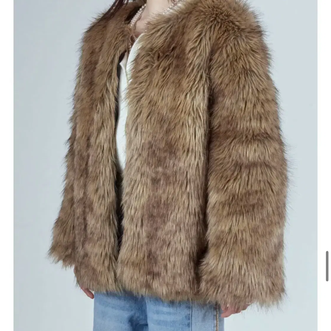 퍼자켓 fur jacket