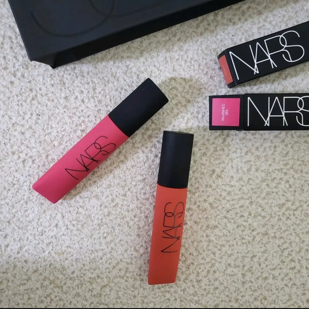 새상품 백화점 선물포장 나스 NARS 에어매트 립 래비쉬드,  페이스티