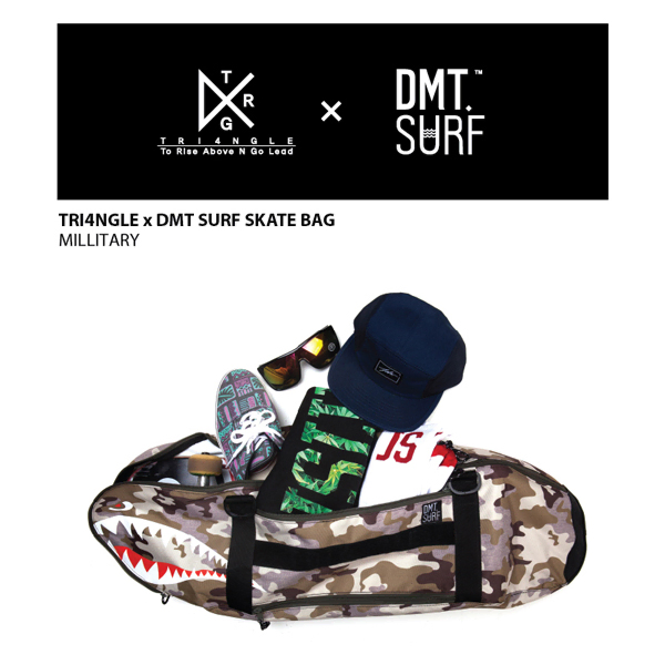 [스케이트 백] Tri4ngle x DMT SURF