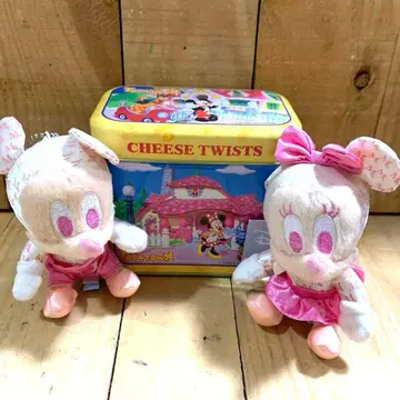 미키마우스 [미키&미니]마 스캇& 과자캔[중고품]