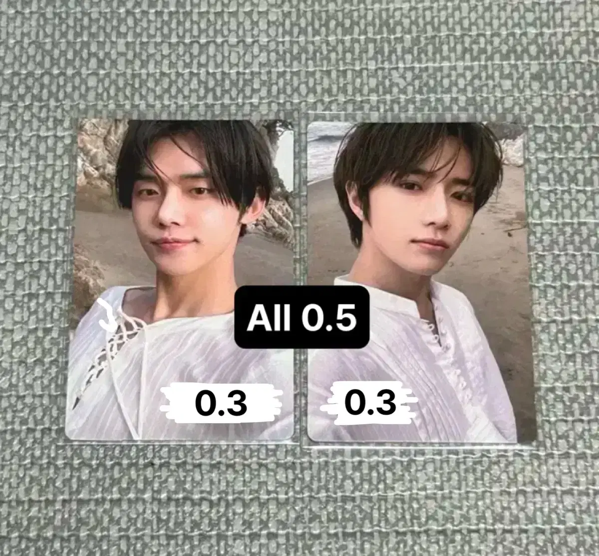 txt yeonjun beomgyu sheon alpo fairwell photocard bulk wts