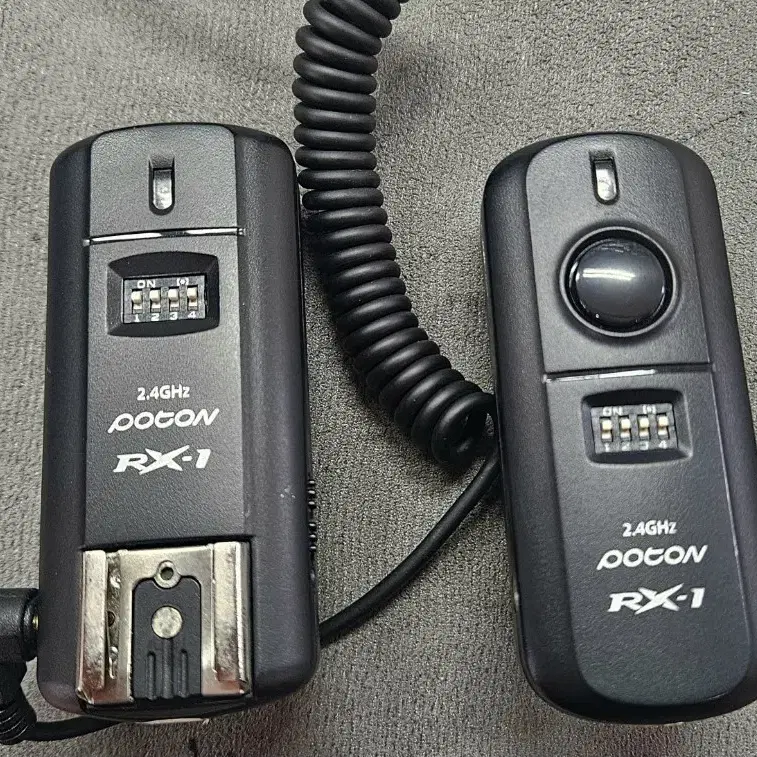 포멕스 POTON RX-1 무선동조기 카메라 조명 동조기 송수신세트