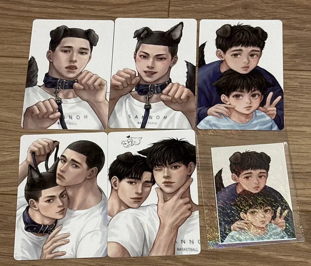 Pre-order benefits included) SLAM DUNK Lee Myung-heon jung woosung Gaepo Card WTS