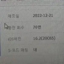 아이패드 미니6 퍼플 64 와이파이 (97퍼) 사이클 70