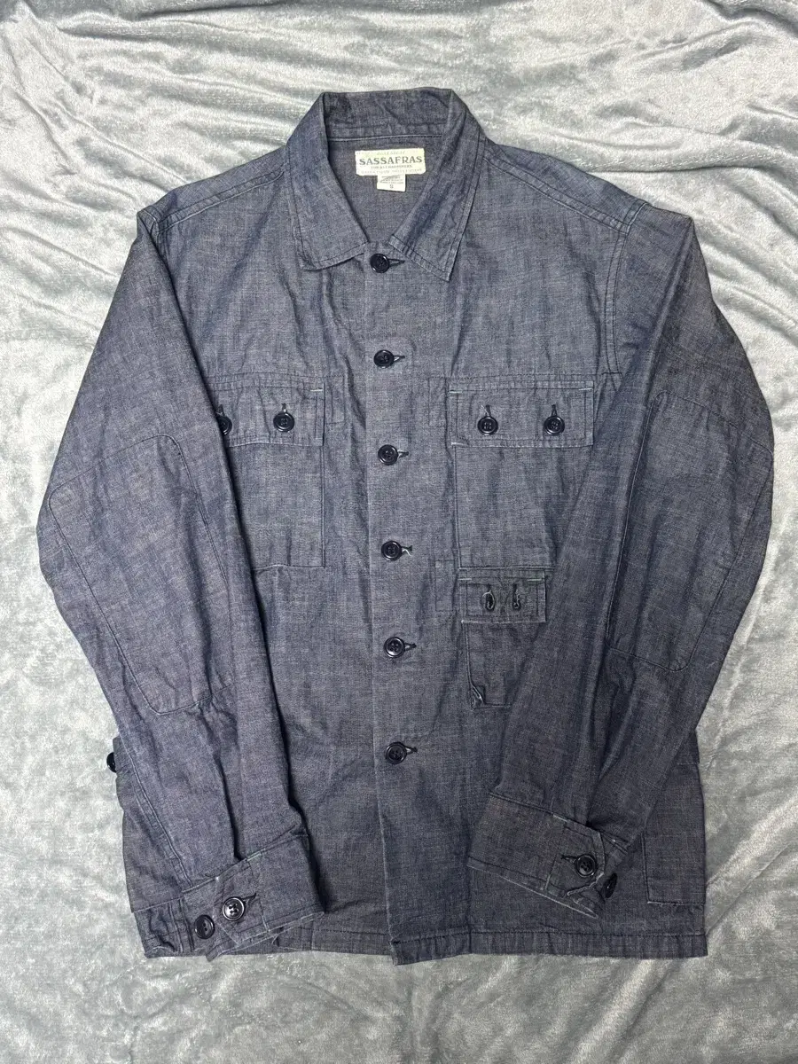 [S] 사사프라스 데님 자켓 Sassafras denim jacket