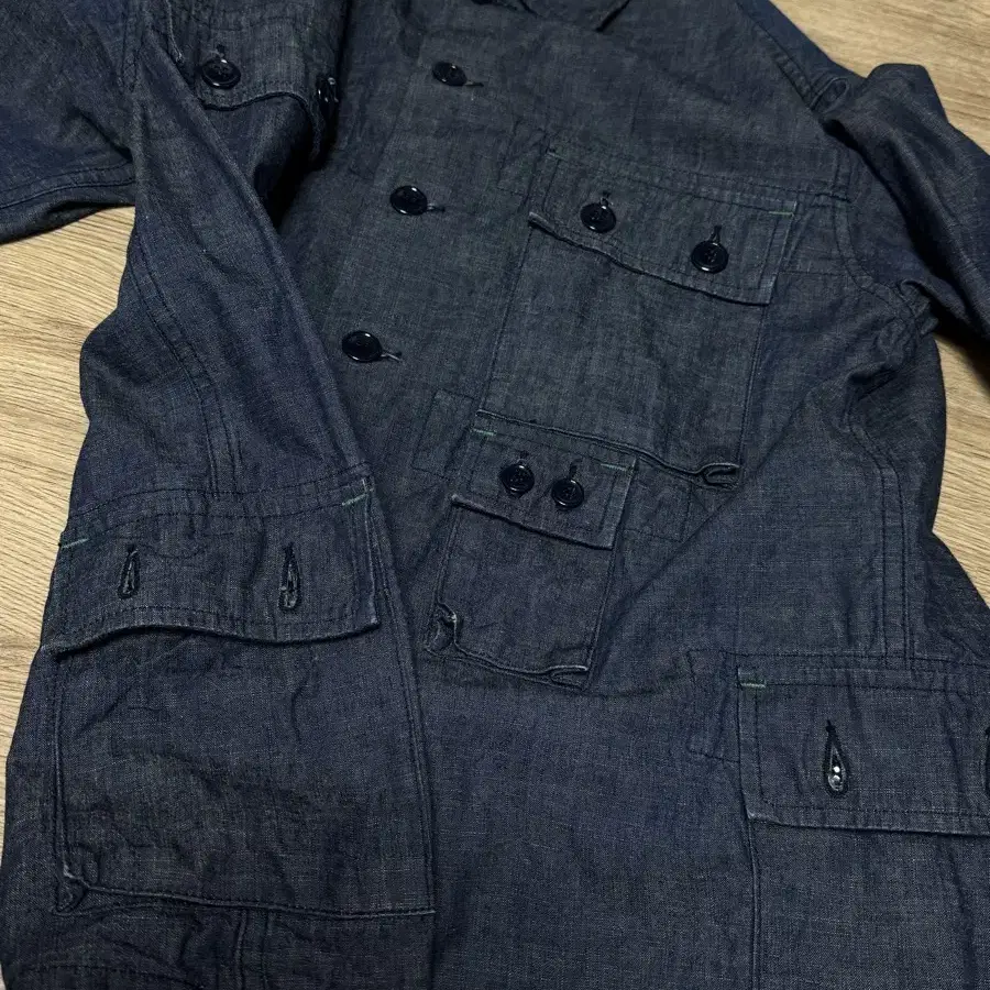 [S] 사사프라스 데님 자켓 Sassafras denim jacket