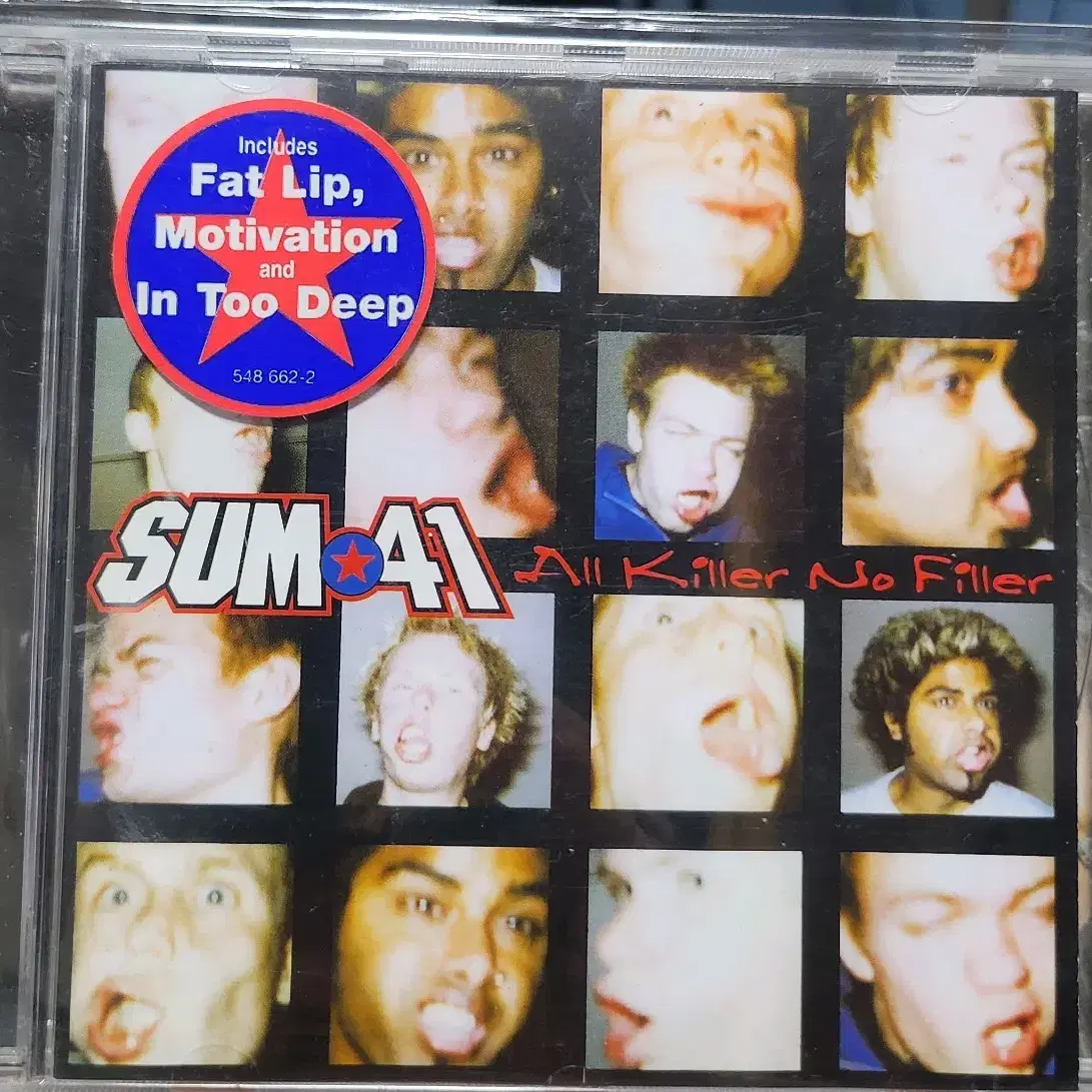 SUM 41 ALL KILLER NO FILLER 수입반CD